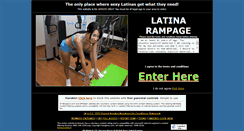 Desktop Screenshot of latinarampage.com