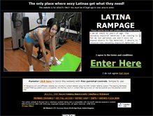 Tablet Screenshot of latinarampage.com